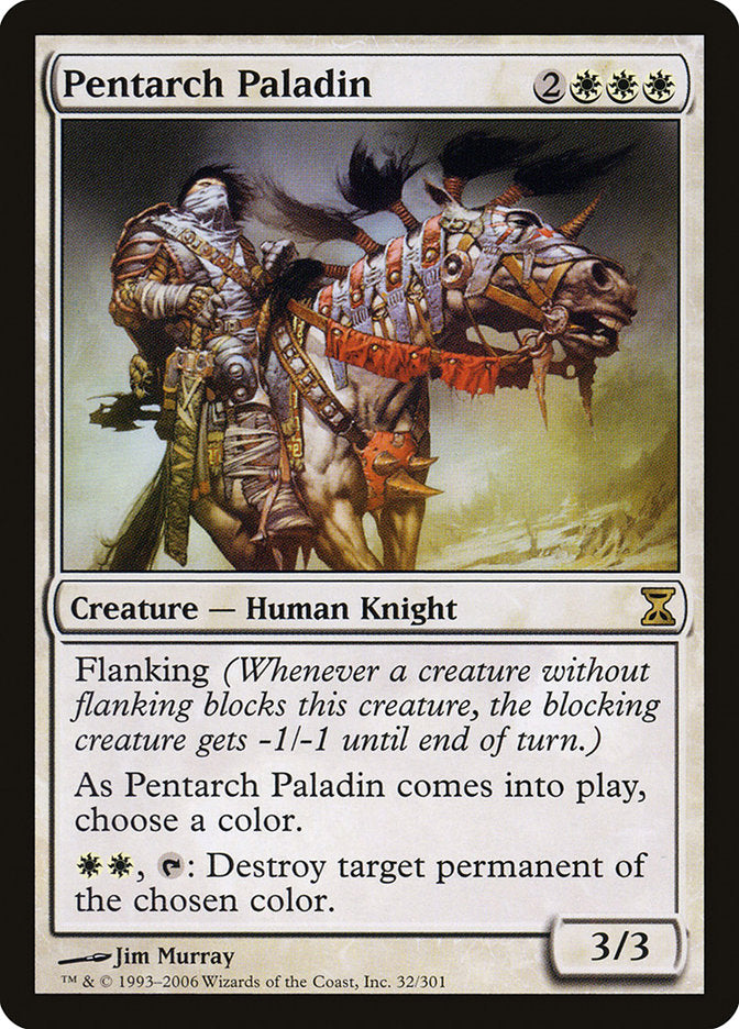 Pentarch Paladin 32/301 (Time Spiral)  | Chromatic Games