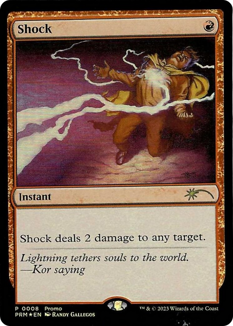 Shock (Graphic Novel Insert) [Media Promos] | Chromatic Games