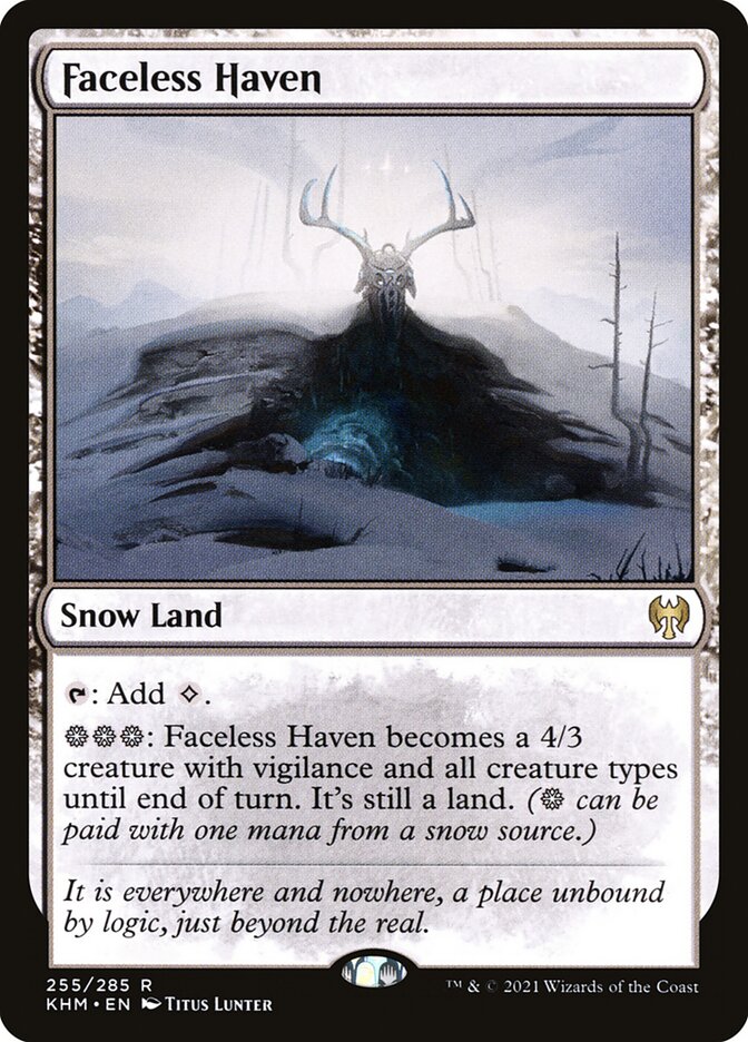 Faceless Haven 255 (Kaldheim)  | Chromatic Games