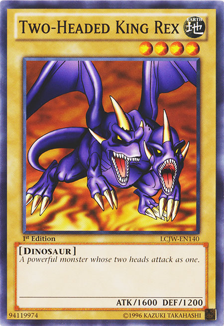 Two-Headed King Rex [LCJW-EN140] Common | Chromatic Games