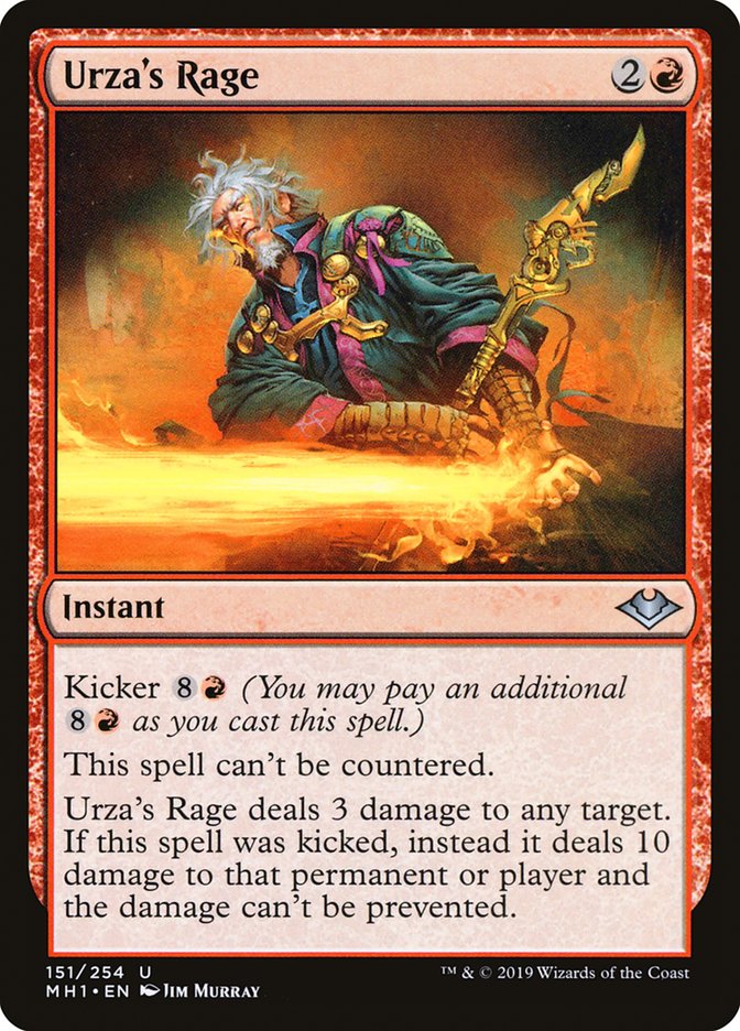 Urza's Rage [Modern Horizons] | Chromatic Games