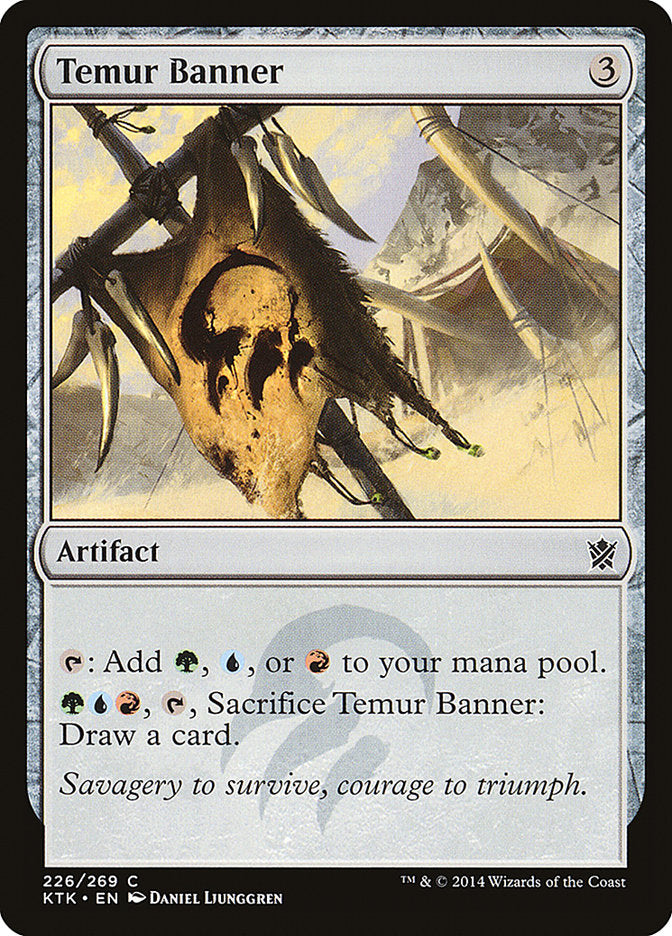 Temur Banner 226 (Khans of Tarkir)  | Chromatic Games
