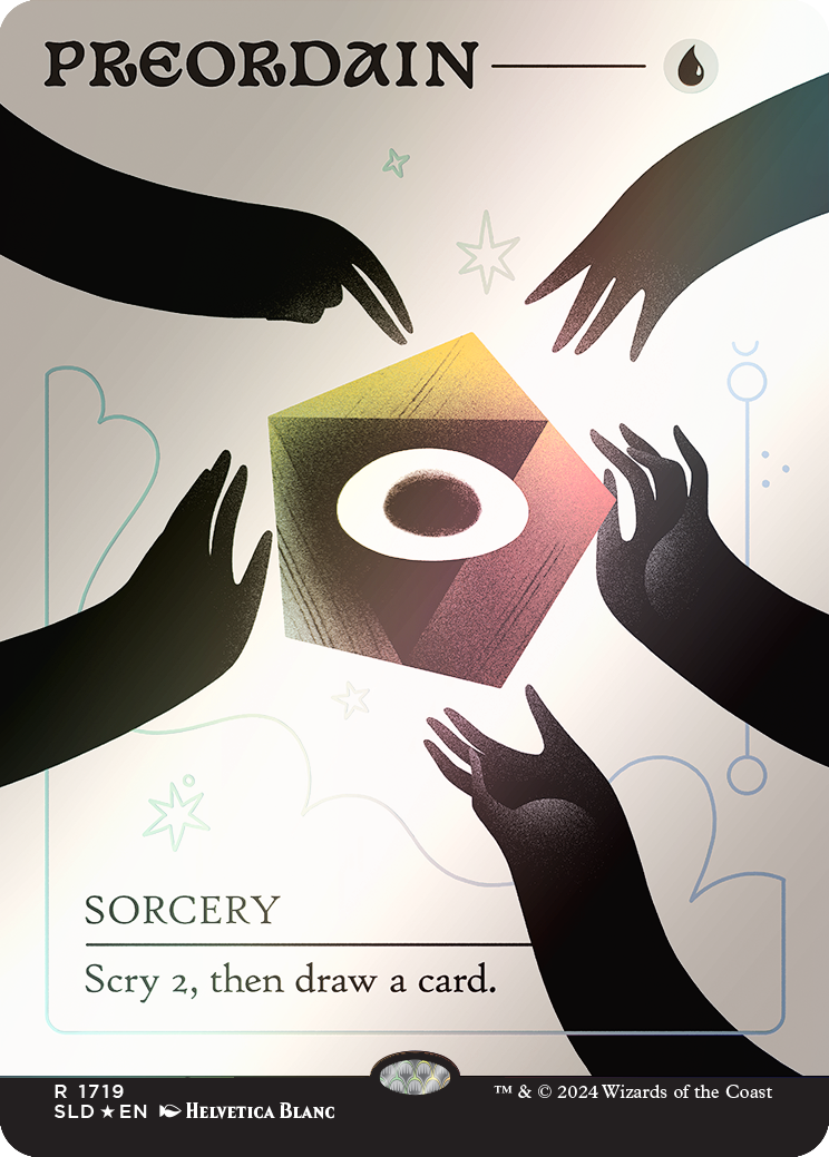 Preordain (1719) (Rainbow Foil) [Secret Lair Drop Series] | Chromatic Games