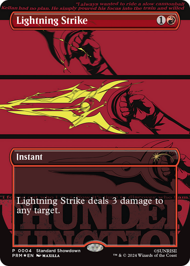 Lightning Strike [Standard Showdown Promos] | Chromatic Games