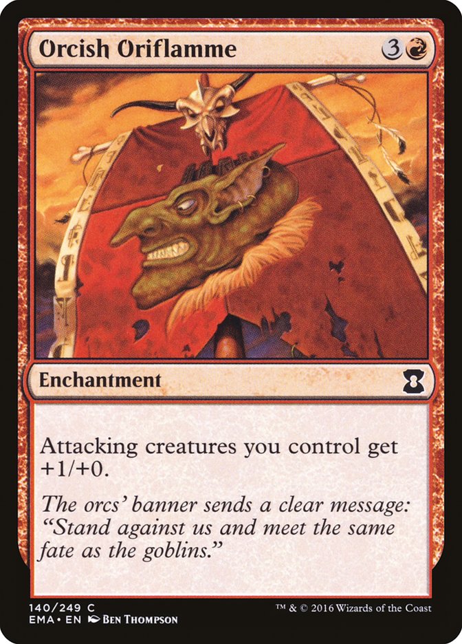 Orcish Oriflamme 140/249 (Eternal Masters)  | Chromatic Games