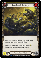 Breakneck Battery (Yellow) [U-WTR012] (Welcome to Rathe Unlimited)  Unlimited Rainbow Foil | Chromatic Games