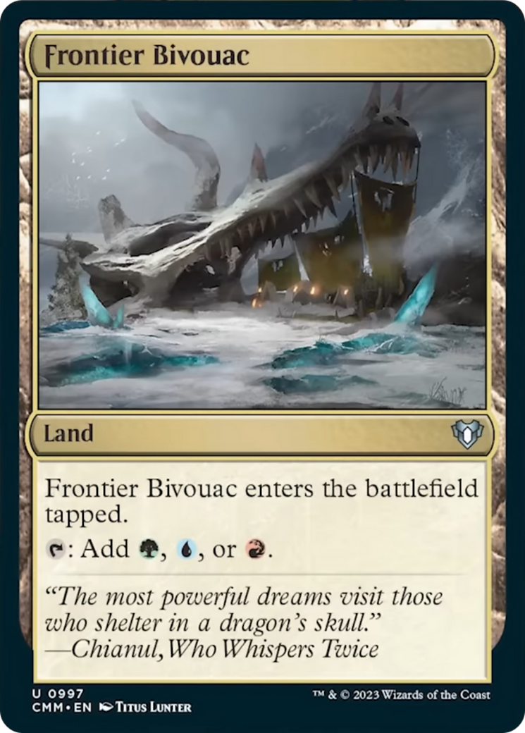 Frontier Bivouac [Commander Masters] | Chromatic Games