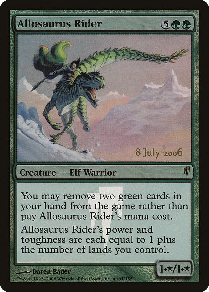 Allosaurus Rider 101★/1 (Prerelease Cards)  - PreRelease Foil | Chromatic Games