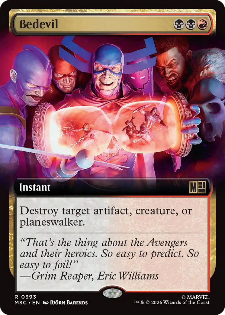 Bedevil (Extended Art) [Marvel Super Heroes Commander] | Chromatic Games