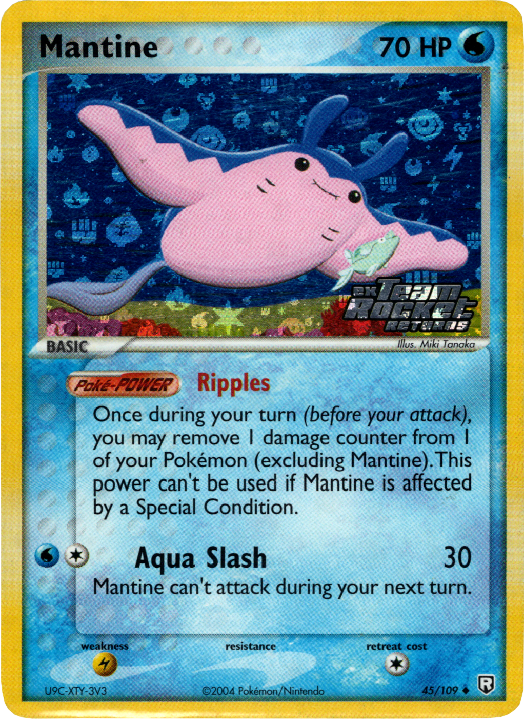 Mantine (45/109) (Stamped) [EX: Team Rocket Returns] | Chromatic Games