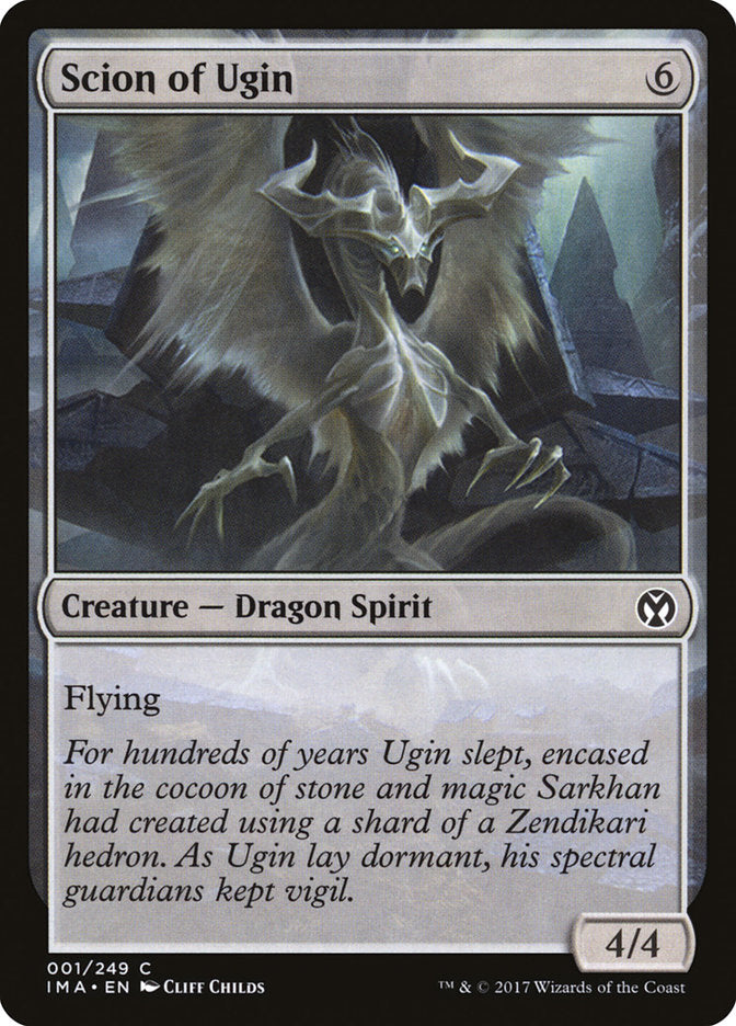 Scion of Ugin 1/249 (Iconic Masters)  | Chromatic Games