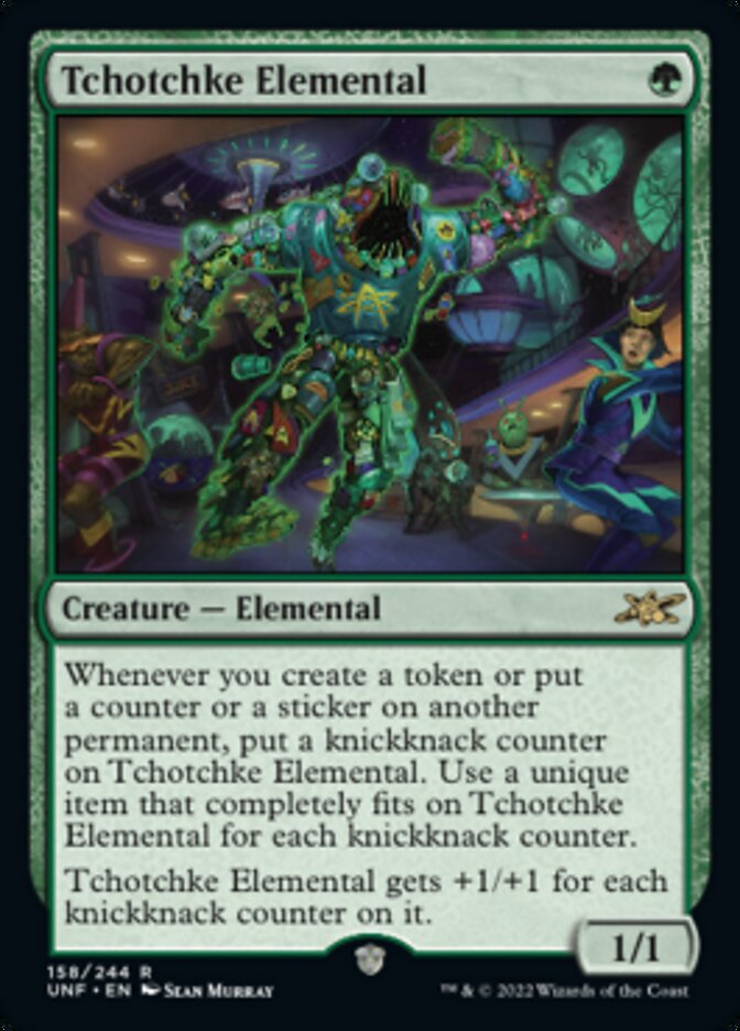 Tchotchke Elemental [Unfinity] | Chromatic Games