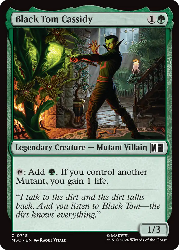Black Tom Cassidy [Marvel Super Heroes Commander] | Chromatic Games