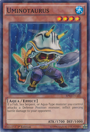 Uminotaurus [BP03-EN101] Shatterfoil Rare | Chromatic Games