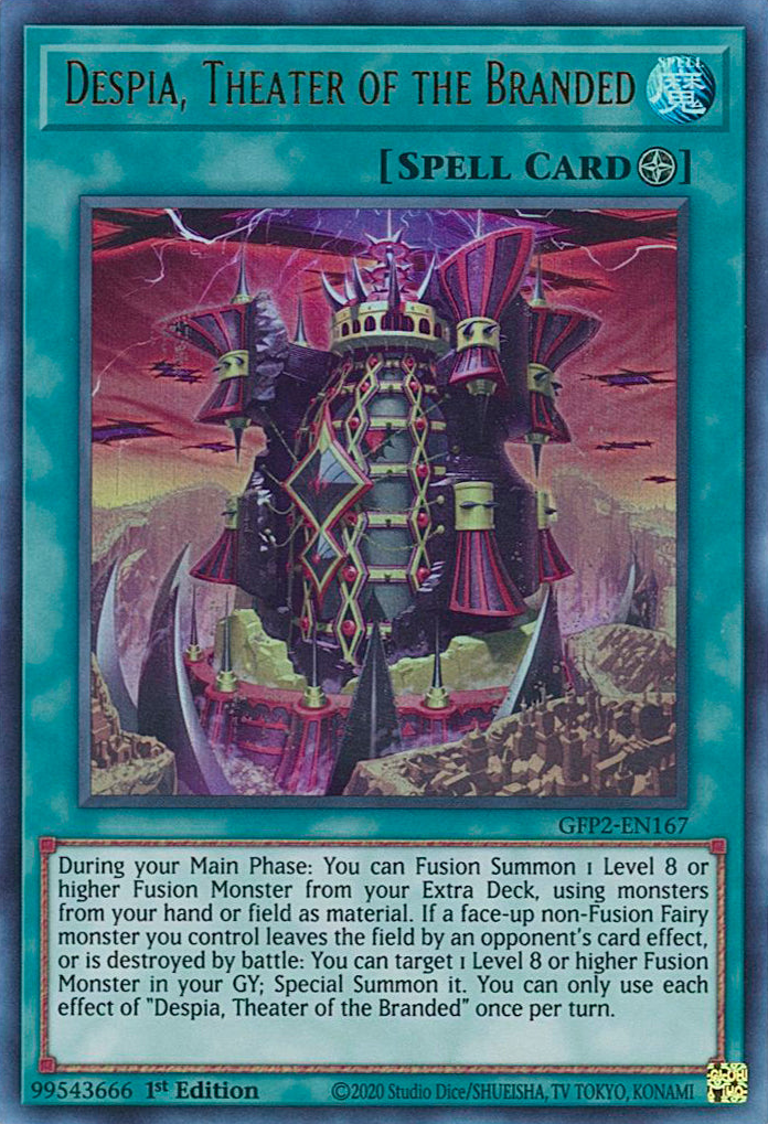 Despia, Theater of the Branded [GFP2-EN167] Ultra Rare | Chromatic Games