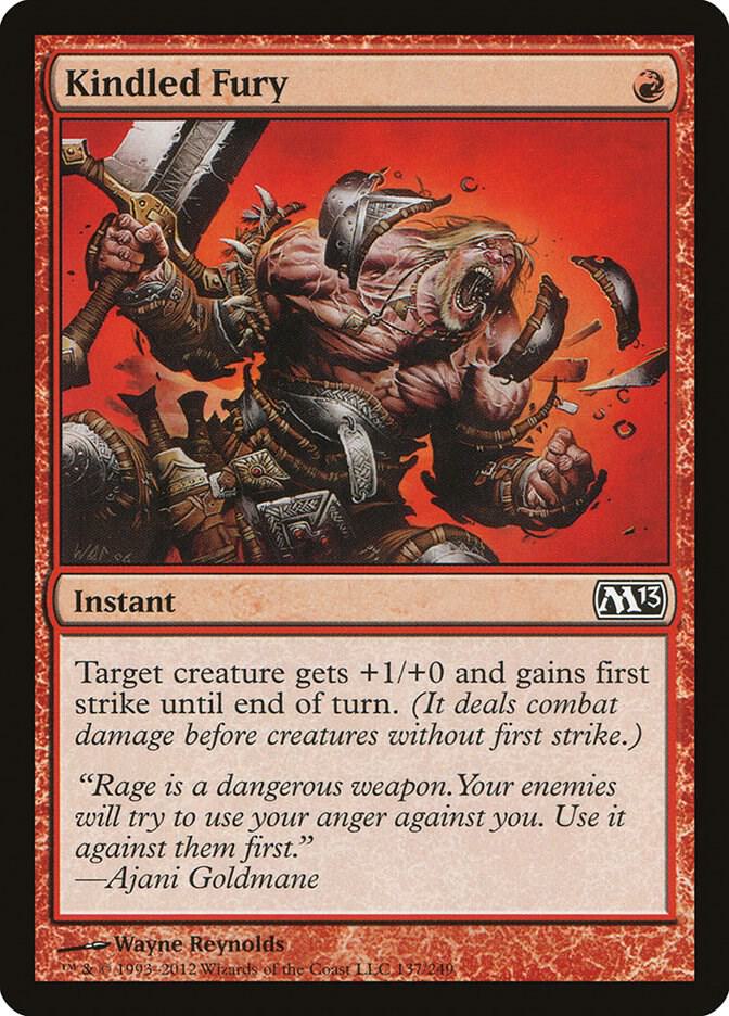 Kindled Fury 137/249 (Magic 2013 (M13))  | Chromatic Games
