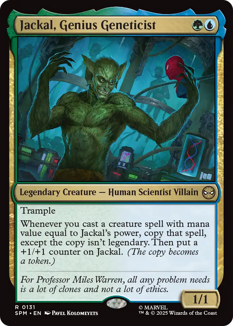 Jackal, Genius Geneticist [Marvel's Spider-Man] | Chromatic Games