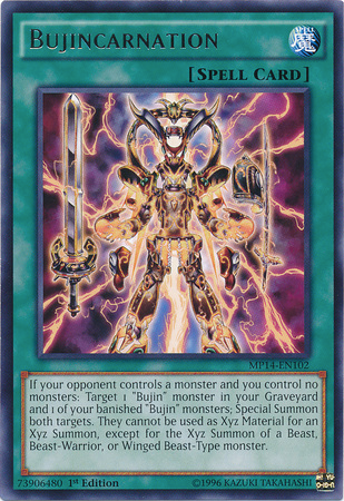 Bujincarnation [MP14-EN102] Rare | Chromatic Games