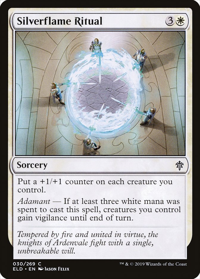 Silverflame Ritual 30/269 (Throne of Eldraine)  | Chromatic Games