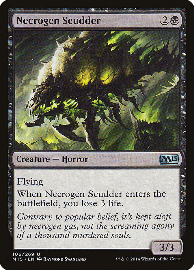 Necrogen Scudder 106/269 (Magic 2015 (M15))  | Chromatic Games