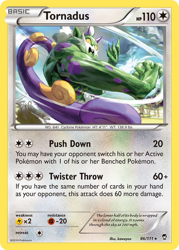 Tornadus (86/111) [XY: Furious Fists] | Chromatic Games