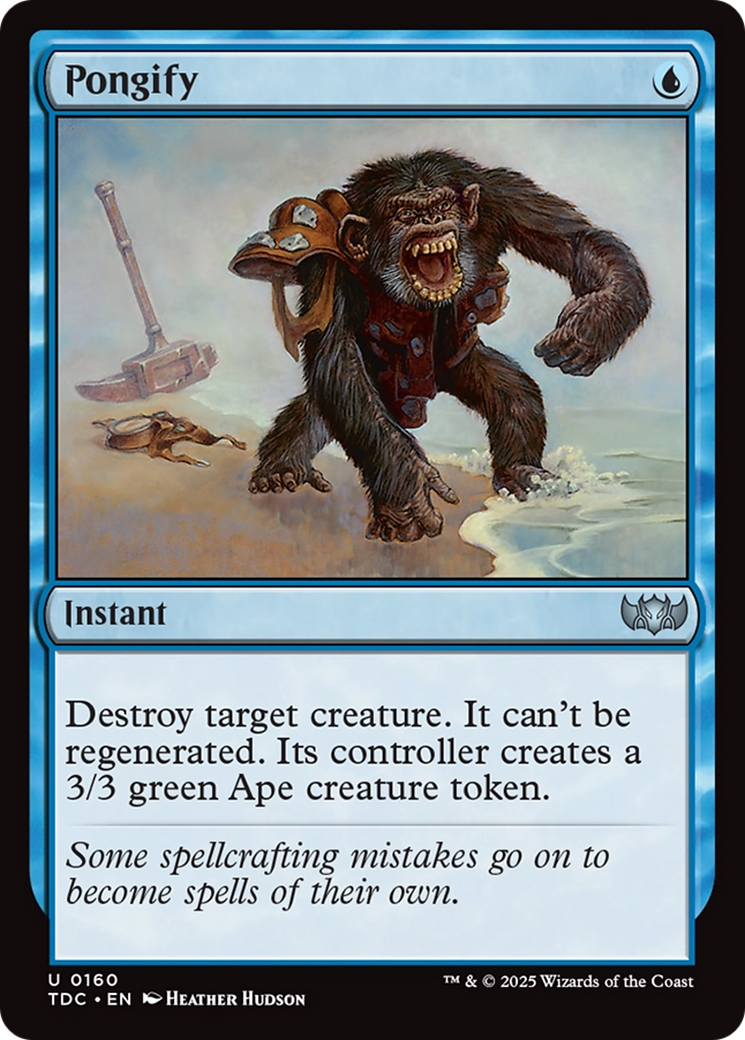 Pongify [Tarkir: Dragonstorm Commander] | Chromatic Games