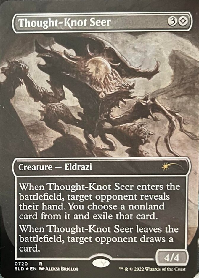 Thought-Knot Seer (720) (Borderless) [Secret Lair Drop Promos] | Chromatic Games