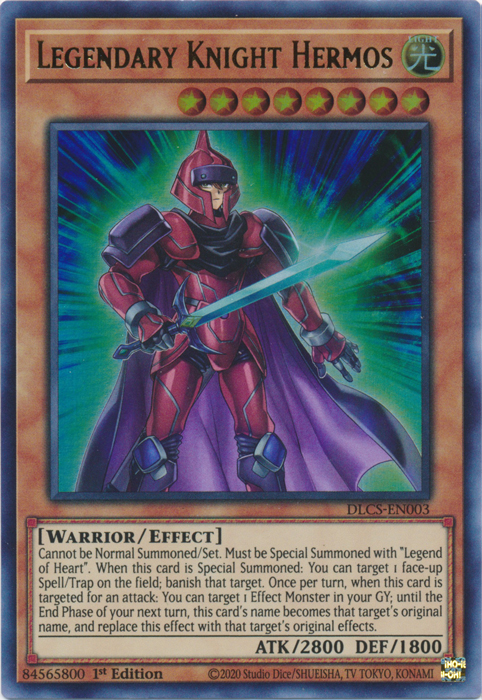 Legendary Knight Hermos [DLCS-EN003] Ultra Rare | Chromatic Games