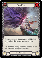Steadfast (Yellow) [EVR034] (Everfest)  1st Edition Rainbow Foil | Chromatic Games