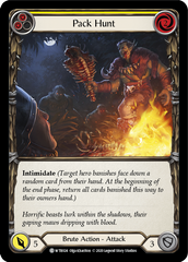 Pack Hunt (Yellow) [U-WTR024] (Welcome to Rathe Unlimited)  Unlimited Normal | Chromatic Games