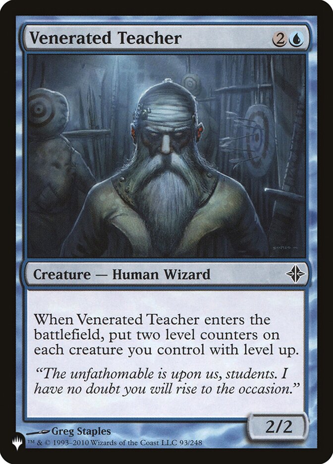 Venerated Teacher [The List] | Chromatic Games