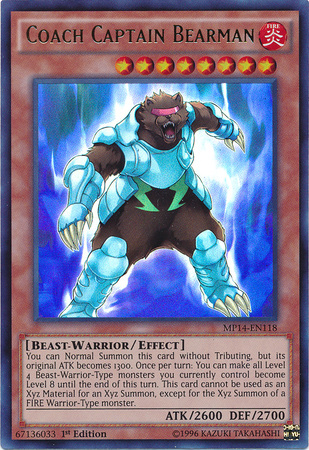 Coach Captain Bearman [MP14-EN118] Ultra Rare | Chromatic Games