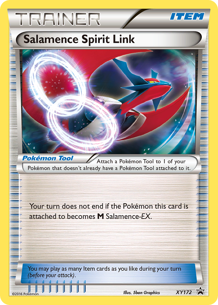 Salamence Spirit Link (XY172) [XY: Black Star Promos] | Chromatic Games