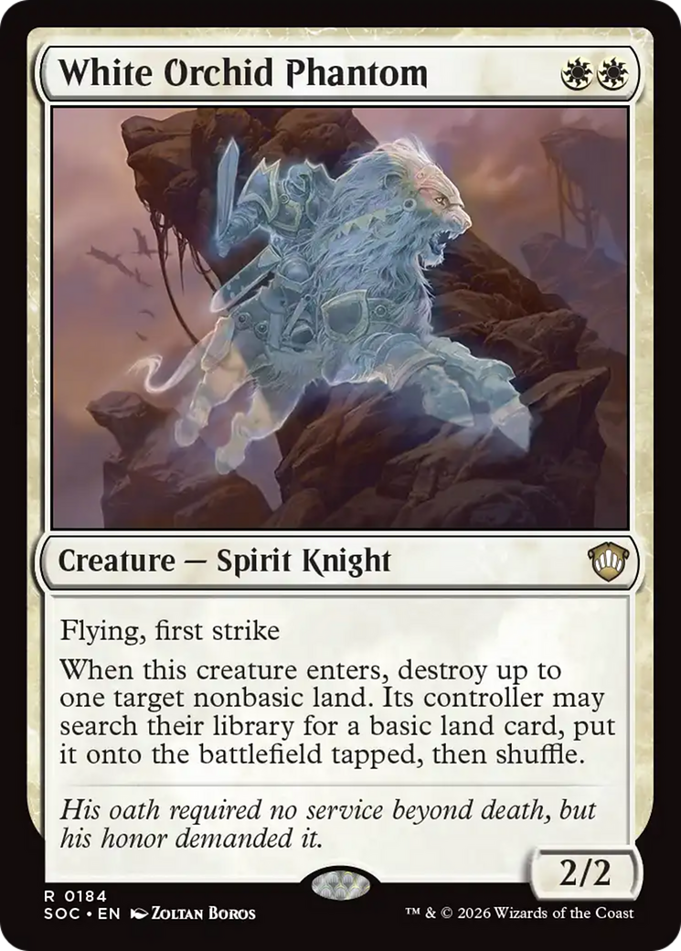 White Orchid Phantom [Secrets of Strixhaven Commander] | Chromatic Games