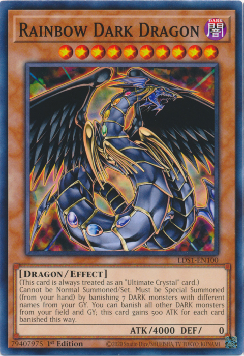 Rainbow Dark Dragon [LDS1-EN100] Common | Chromatic Games