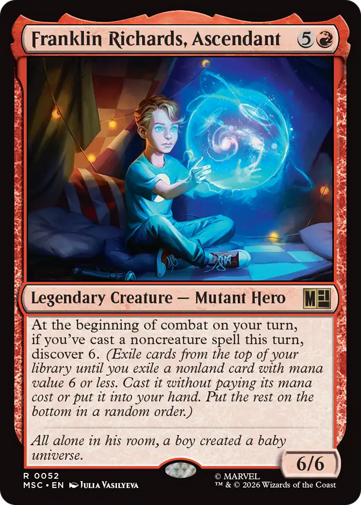 Franklin Richards, Ascendant (Surge Foil) [Marvel Super Heroes Commander] | Chromatic Games