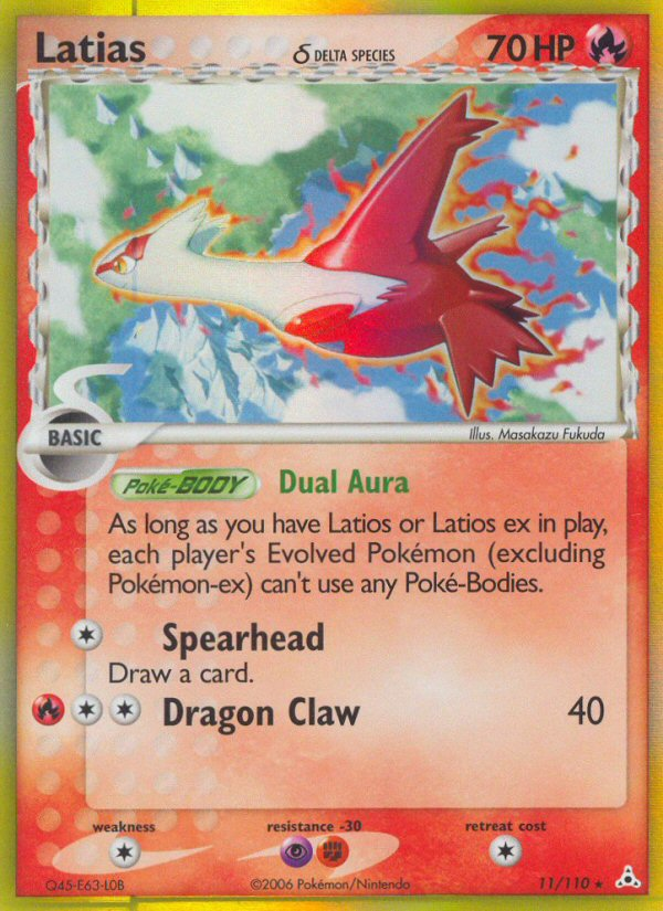 Latias (11/110) (Delta Species) [EX: Holon Phantoms] | Chromatic Games