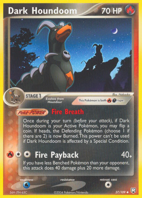 Dark Houndoom (37/109) [EX: Team Rocket Returns] | Chromatic Games