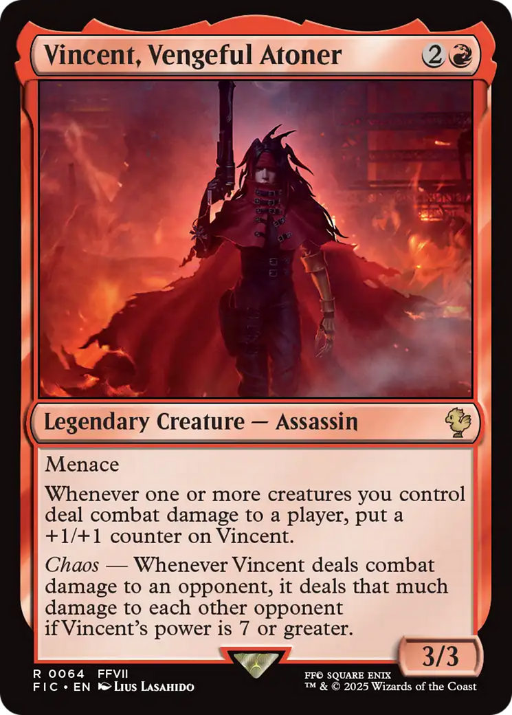 Vincent, Vengeful Atoner [FINAL FANTASY Commander] | Chromatic Games