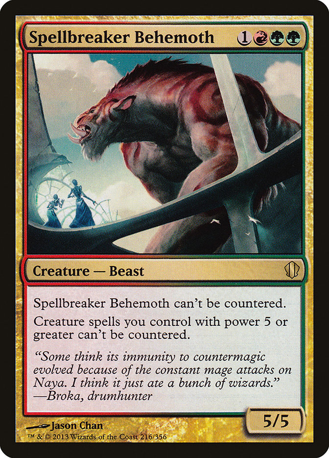 Spellbreaker Behemoth 216/356 (Commander 2013)  | Chromatic Games