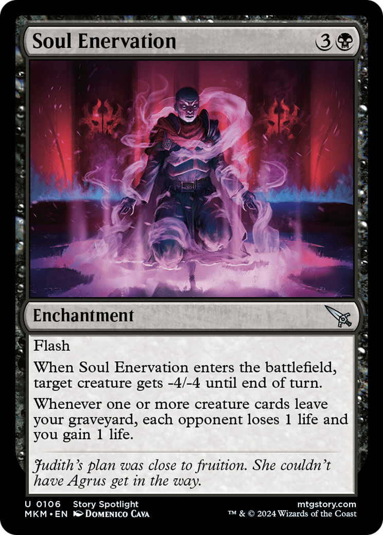 Soul Enervation [Murders at Karlov Manor] | Chromatic Games