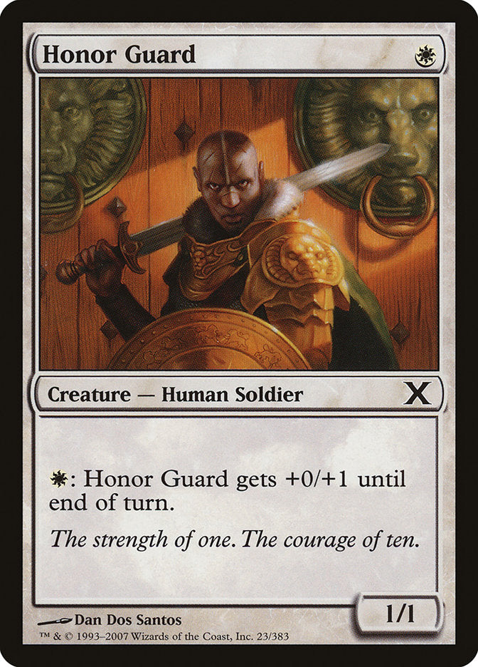 Honor Guard 23/383 (10th Edition)  - Foil | Chromatic Games