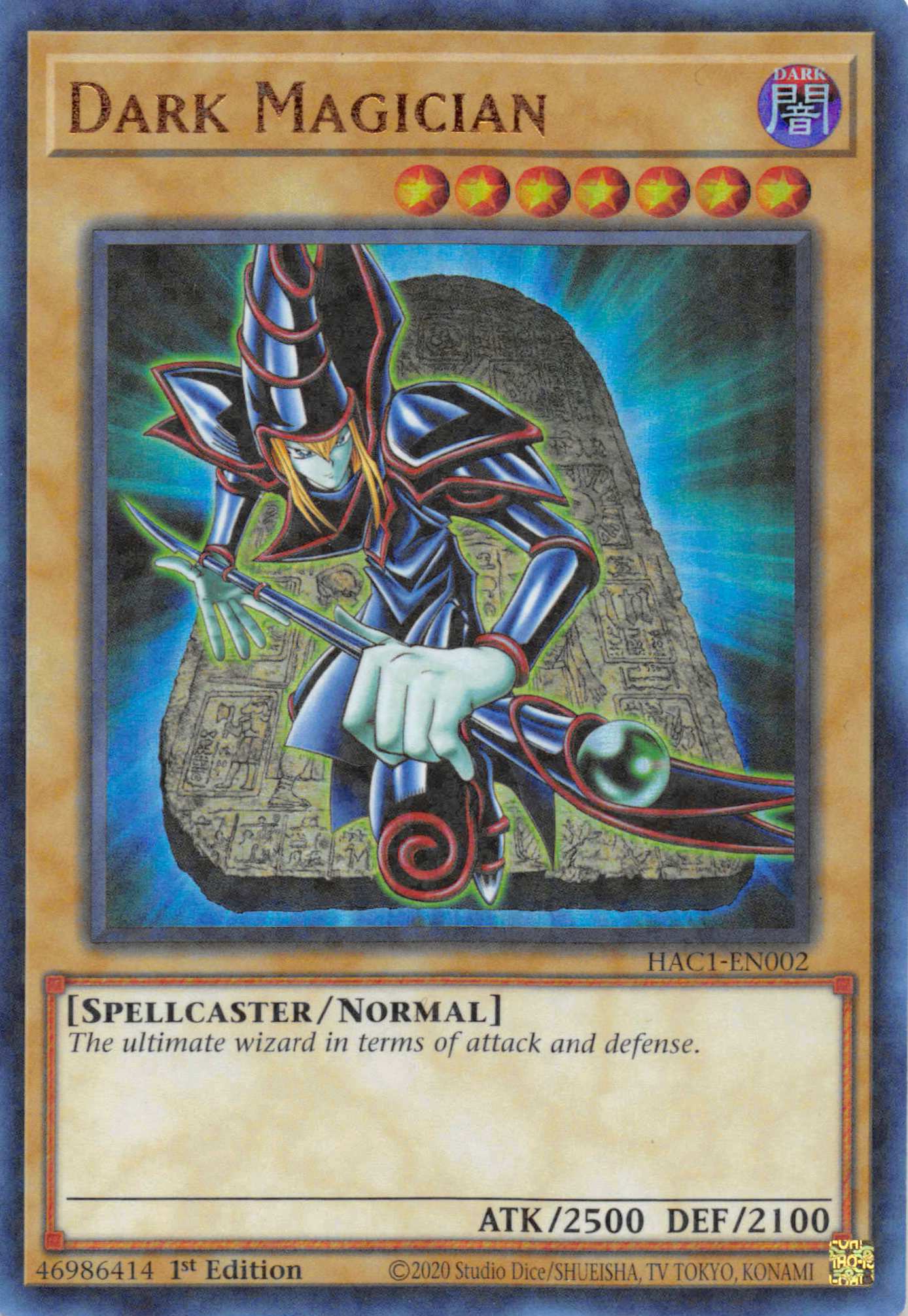 Dark Magician (Duel Terminal) [HAC1-EN002] Parallel Rare | Chromatic Games