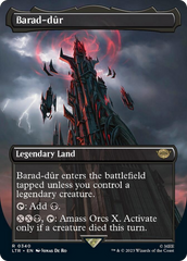 Barad-dur (Borderless Alternate Art) (340) [The Lord of the Rings: Tales of Middle-Earth] | Chromatic Games