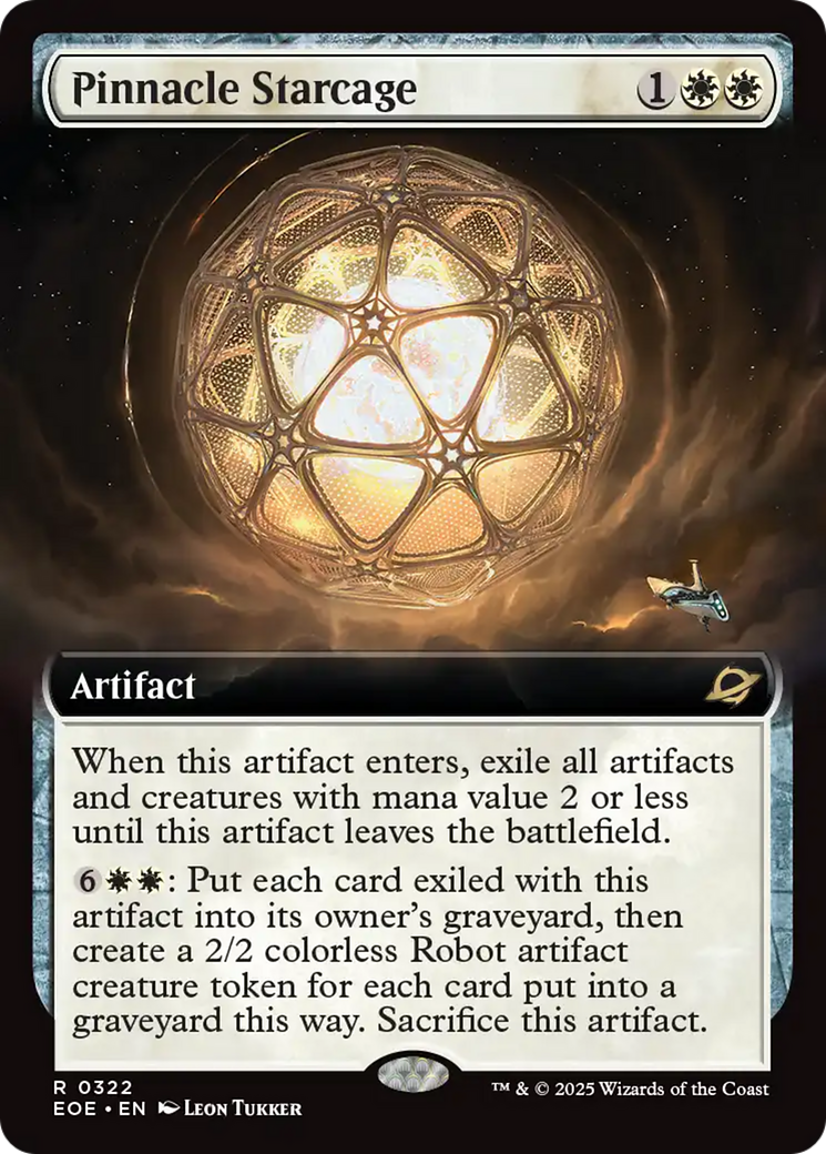 Pinnacle Starcage (Extended Art) [Edge of Eternities] | Chromatic Games