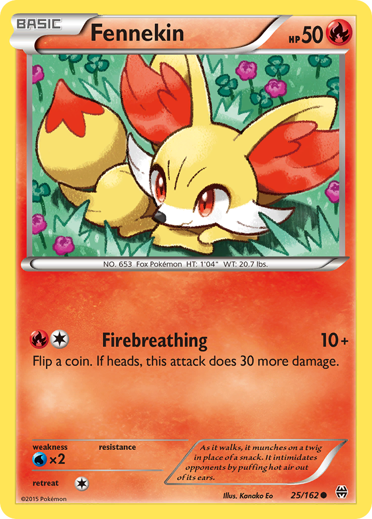 Fennekin (25/162) [XY: BREAKthrough] | Chromatic Games