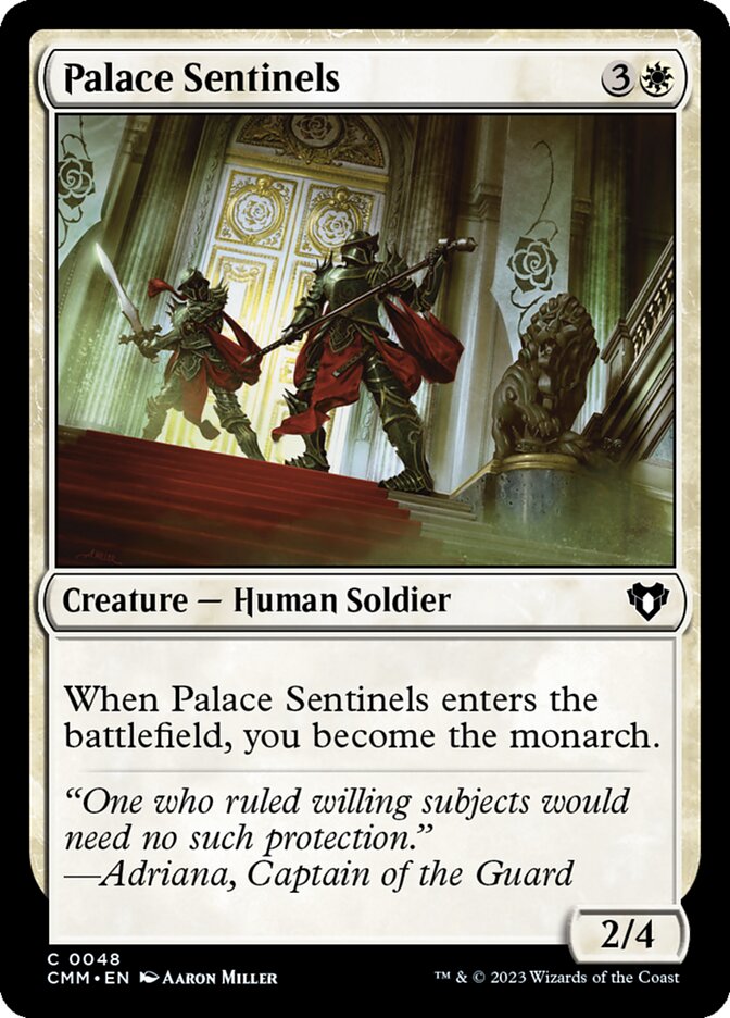 Palace Sentinels 48/451 (Commander Masters)  | Chromatic Games