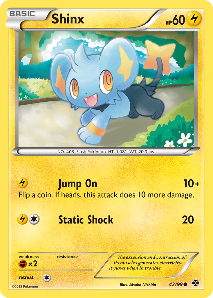 Shinx (42/99) [Black & White: Next Destinies] | Chromatic Games