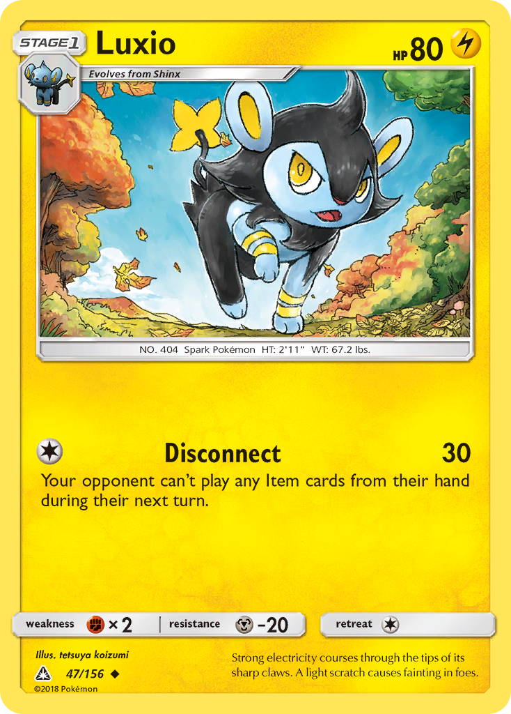 Luxio (47/156) [Sun & Moon: Ultra Prism] | Chromatic Games