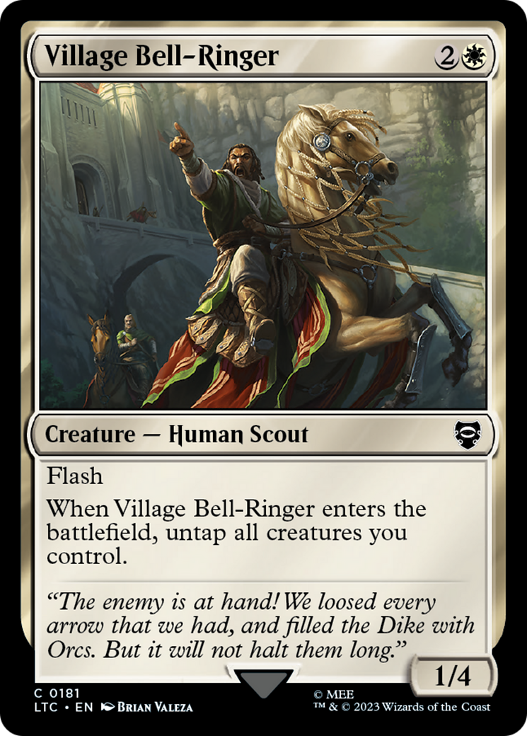 Village Bell-Ringer [The Lord of the Rings: Tales of Middle-Earth Commander] | Chromatic Games